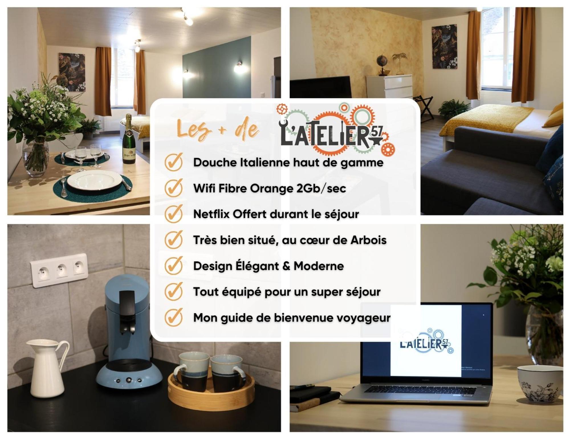 阿尔布瓦L'Atelier 57 - Votre Meuble Authentique !公寓 外观 照片
